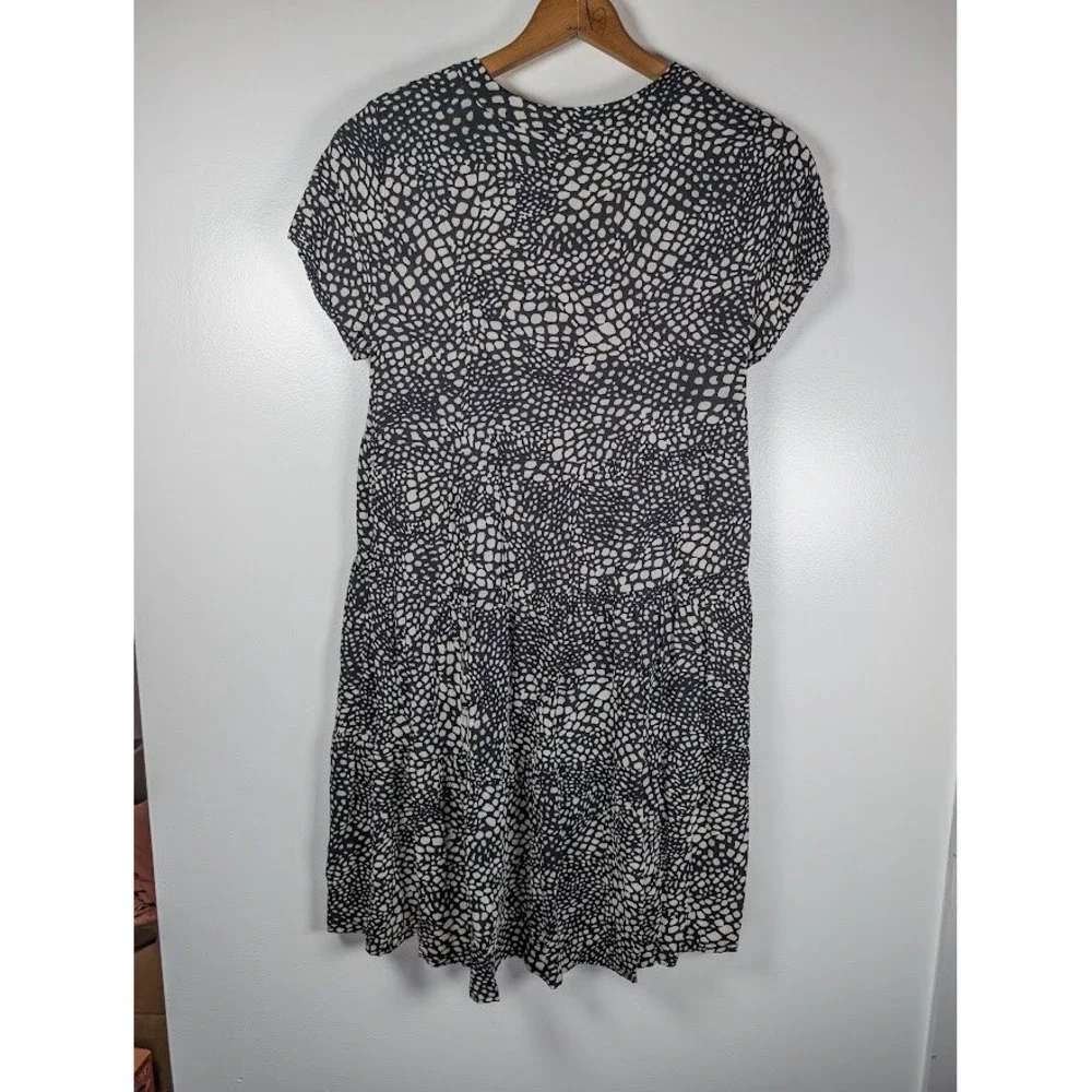 Maeve by Anthropologie Tiered Mini Dress Medium‎ Boho Flowy Babydoll Whimsigoth